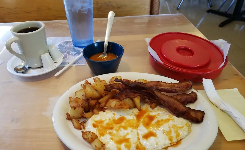Potatoes w over Medium and Bacon